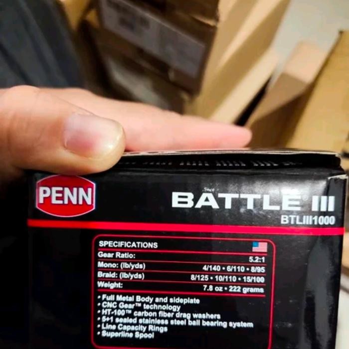 Promo Reel Penn Battle Iii 1000 Power Handel