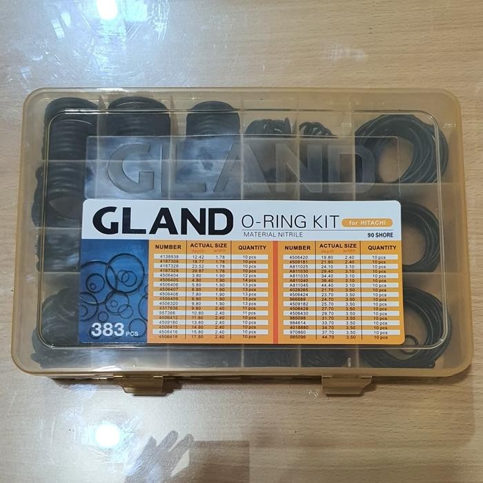 ORING BOX HITACHI / ORING SET / KARET RING