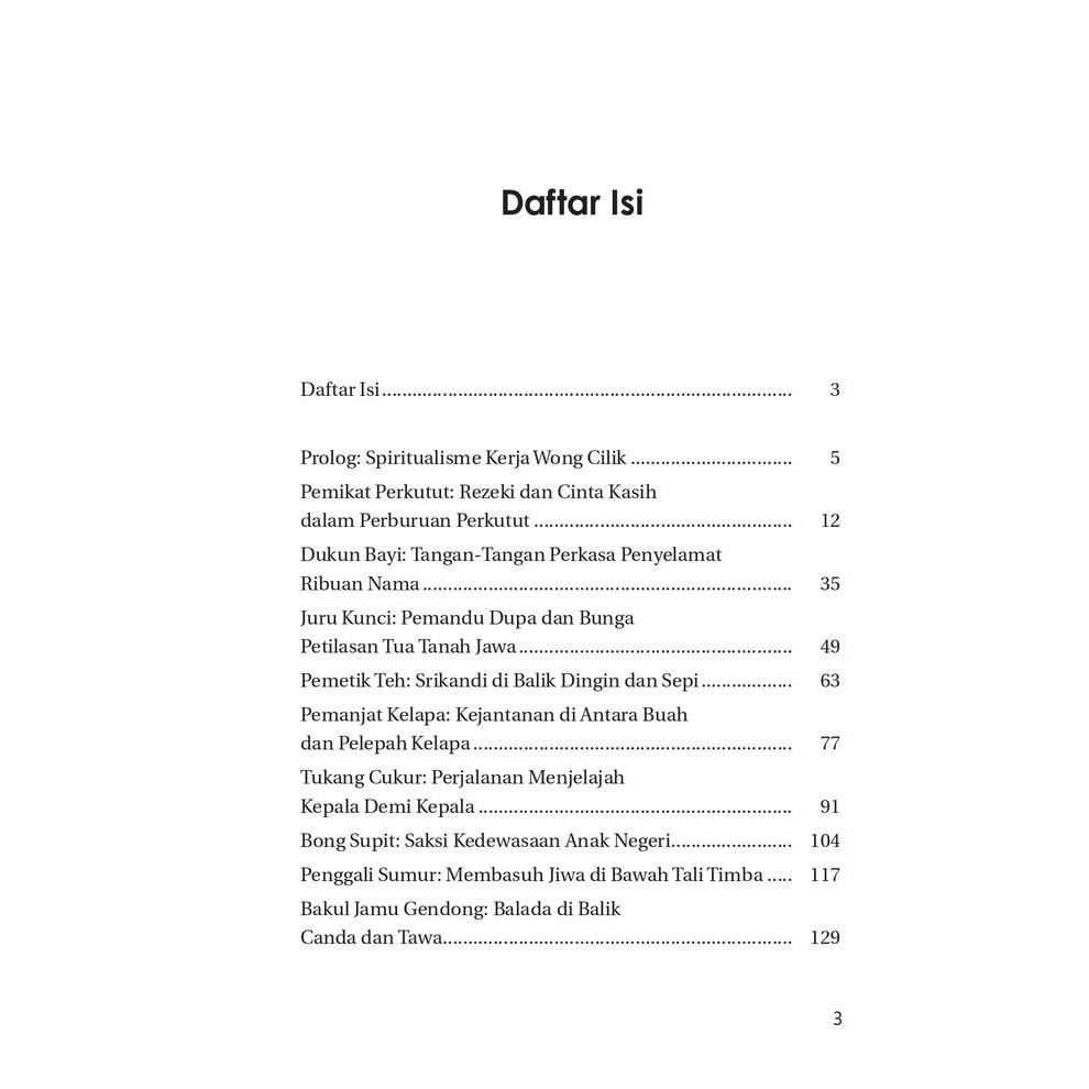 BUKU PROFESI WONG CILIK - IMAN BUDHI SANTOSA - BASABASI