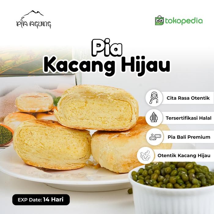 

Oleh oleh Bali Pia Kacang Hijau enak - harga promo - Pia Agung Bali