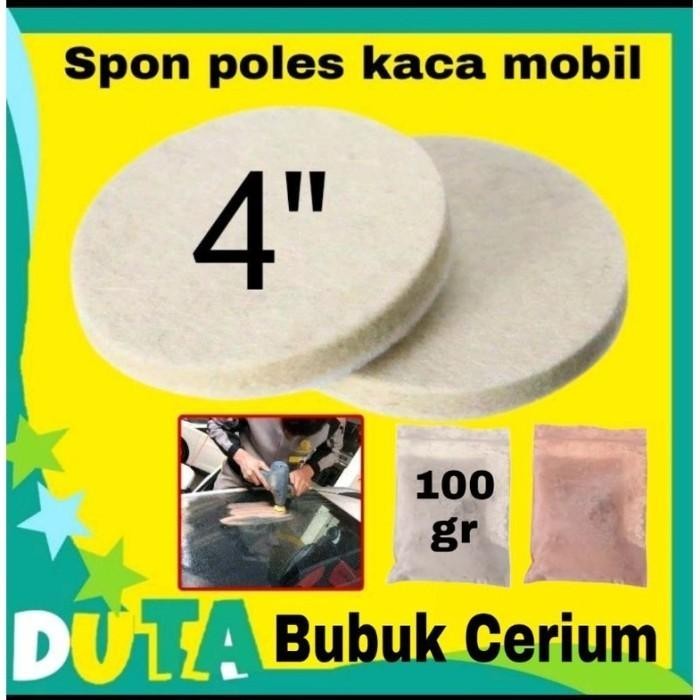 Busa Poles kaca mobil