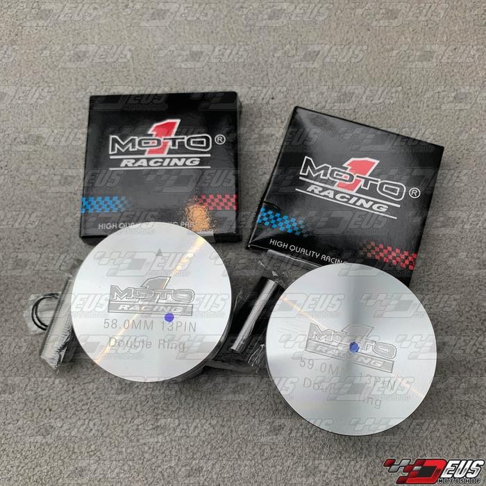 Seher Moto1 Forged 54 54.5 58 59 mm Pen 13 Beat Piston Set Double Ring