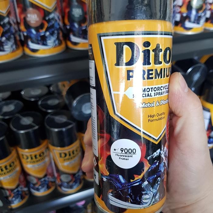 9000 Fluorescent Primer Epoxy poxy Putih Diton Premium 400cc