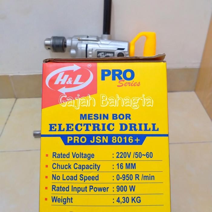 Mesin bor mixer pengaduk cat semen Bor dragon 16mm Bor palang Besi