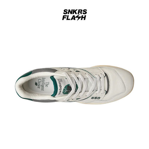 NEW BALANCE 550 Vintage Pack Marsh Green Sepatu Sneakers Pria - BB550VTG - Size 37