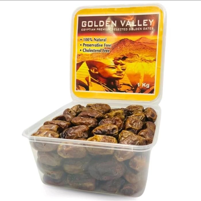

New KURMA MESIR PREIMIUM GOLDEN VALLEY 1 KG KURMA MADU MESIR KURMA MURAH