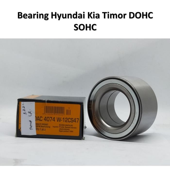 Bearing Klaher Laher Lahar Roda Depan Kia Timor Dohc Sohc