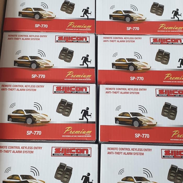 PREMIUM Alarm Silicon sp770 mobil