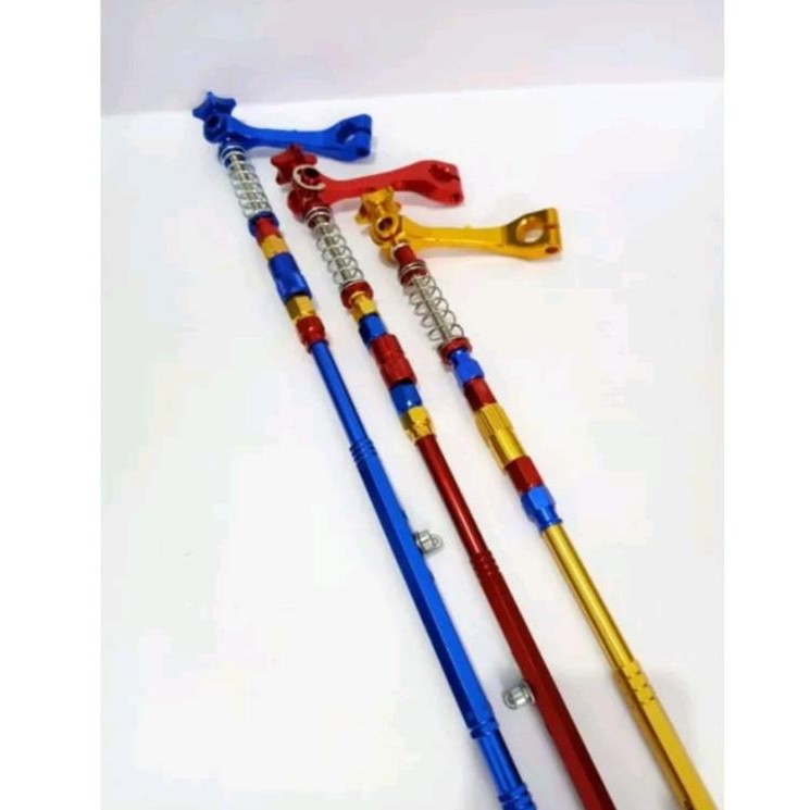 PREMIUM Tiang Rem +paha rem Variasi Untuk Tromol Belakang Semua Motor Bebek -Rx King - Vixion