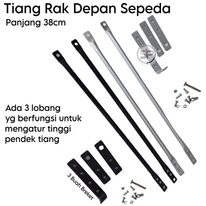 PREMIUM Tiang rak sepeda tiang penyangga rak sepeda