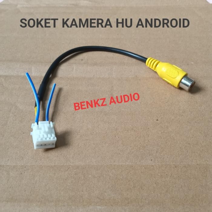 PREMIUM Soket kamera HU android 10 pin DHD ORCA Embassy