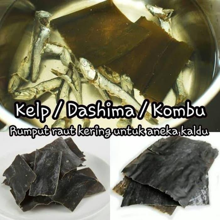 

PREMIUM Dashima / Kelp / Kombu / Seaweed Kering Bahan Kaldu Korea 100 gr