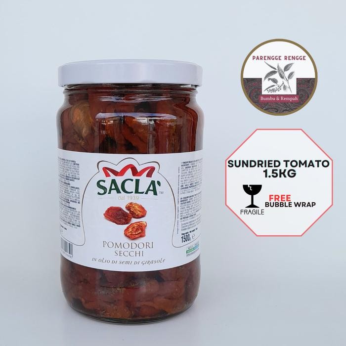 

PREMIUM Sundried Tomato 2kg / Sun-dried Tomatoes / Tomat Kering in Olive Oil