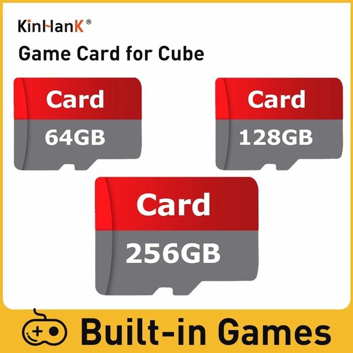 KINHANK Super Console X Cube Game Card Support 100000 Games for
