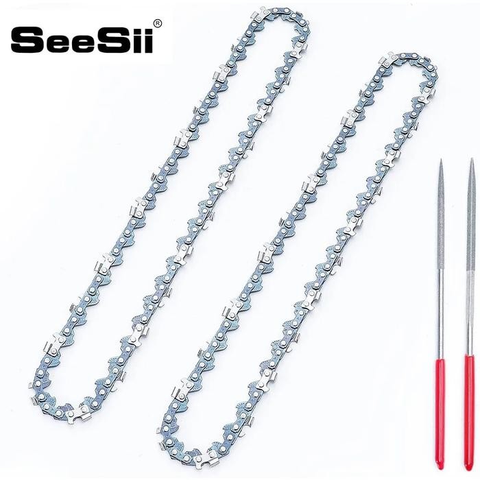 SEESII 8-inch Mini Chainsaw Chain kits 6/4 inch Electric Chainsaws