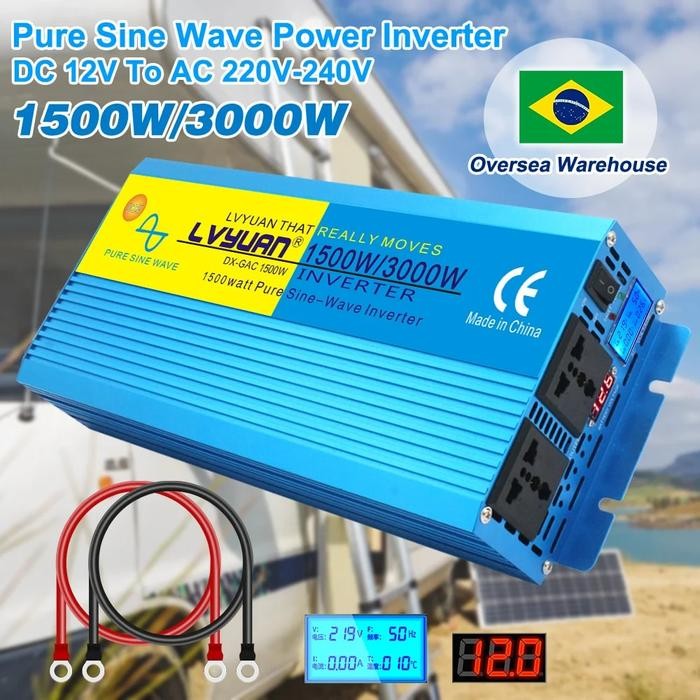 Pure Sine Wave Inverter 3KW 4KW 5KW 6KW 12v 24v DC To AC 220V 230V