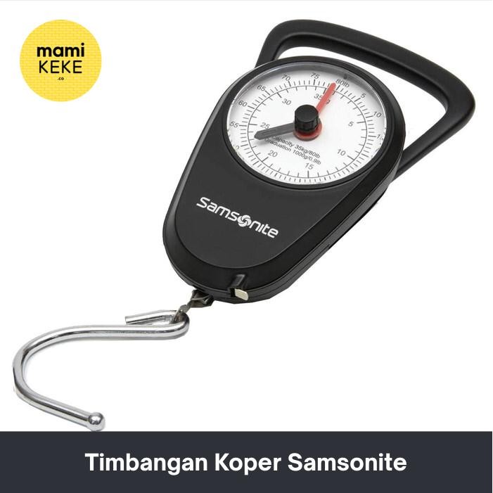 Samsonite Manual Luggage le Timbangan Koper Manual tanpa baterai