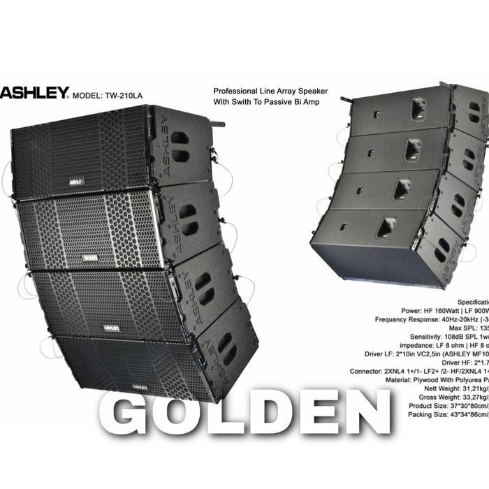 Speaker Line Array Ashley Tw 210La Passive Array Tw 210 La