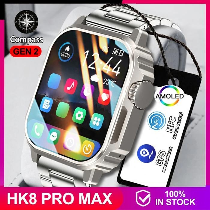 HK8 Gen2 Ultra Smartwatch HK9 Pro Upgrade Watch 9 NFC reloj hombre