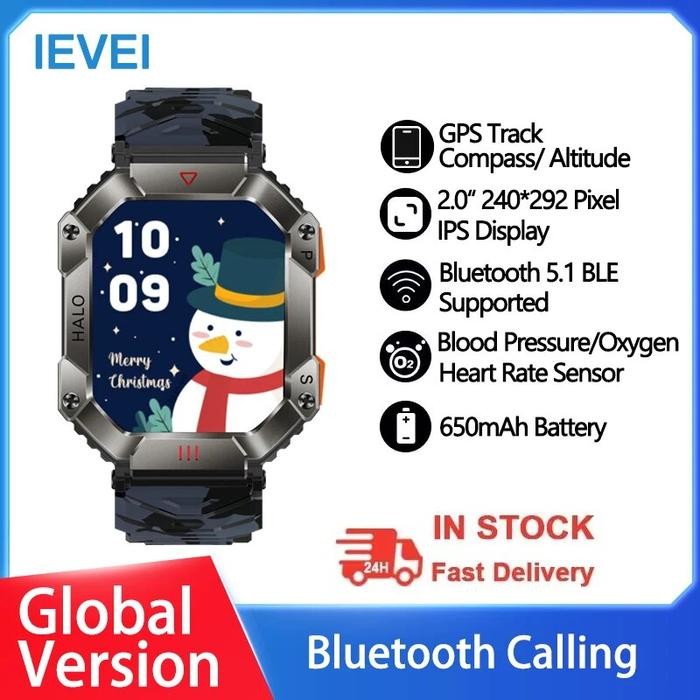 Military Outdoor Men Smart Watch For Android Smartwatch 2023