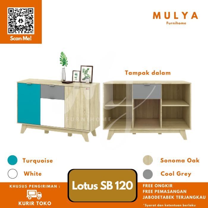 Buffet/Credenza LOTUS SB 120 Sideboard Minimalis