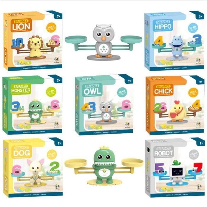 Diskon Mainan Monkey Balance Anak,Belajar Matematika Monkey Balance Match
