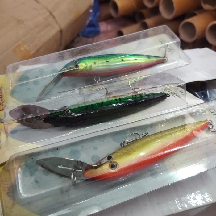 umpan lure xenon mulut besi umpan throling umpan ikan laut pelagic