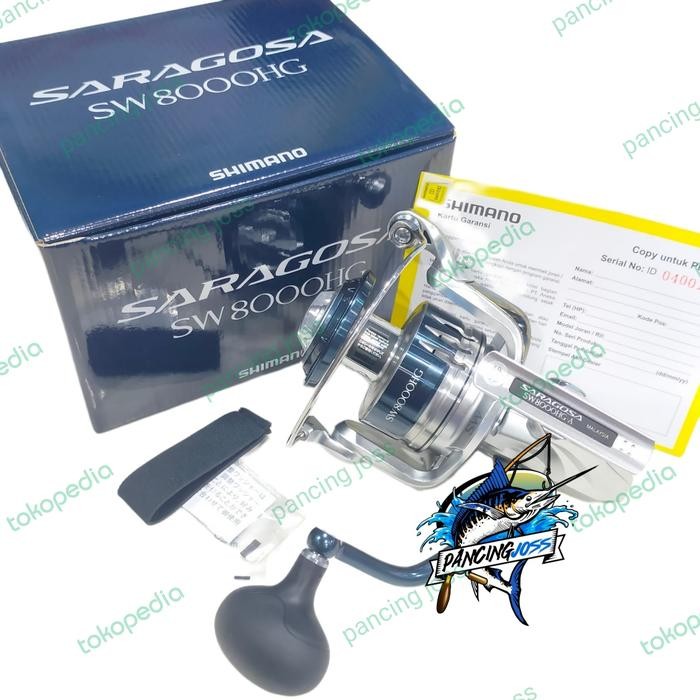 Reel Shimano SARAGOSA SW 8000HG NEW 2020