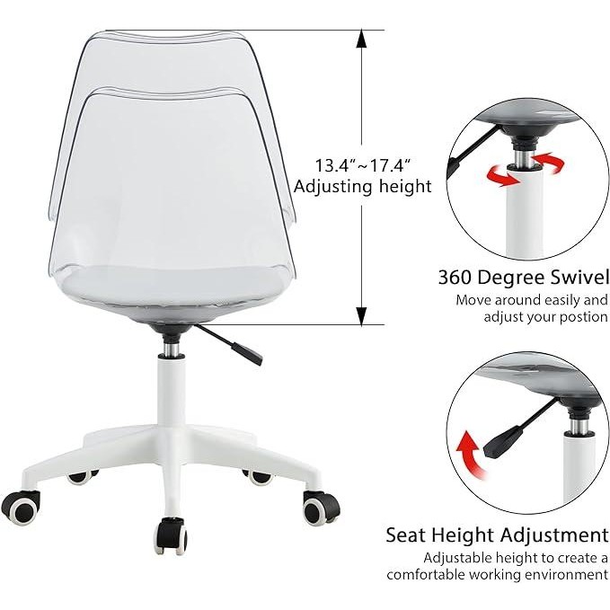 Kursi Putar/ Kursi Belajar Putar/ Kursi Kantor /Kursi Kantor Minimalis Furniture