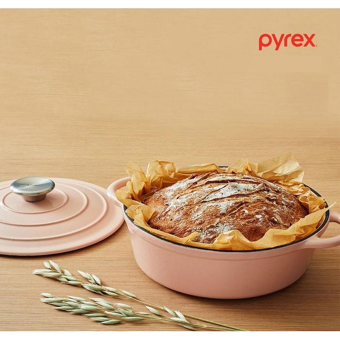 Pyrex Oval Cast Iron Casserole / Panci Kaserol