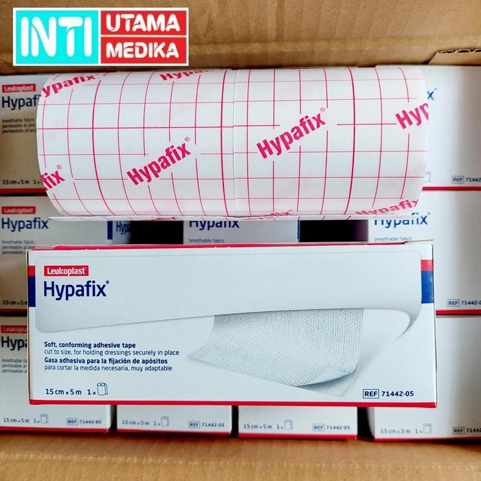 Hypafix Plester Elastis/Plester Luka Hypafix/Adhesive Tape Hypafix