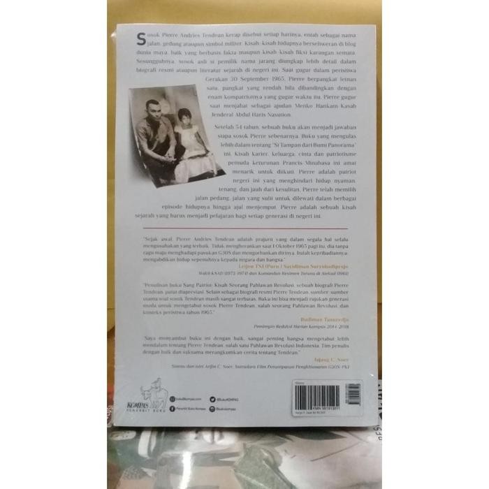 

PROMO BUKU SANG PATRIOT KISAH SEORANG PAHLAWAN REVOLUSI PIERRE TENDEAN READY