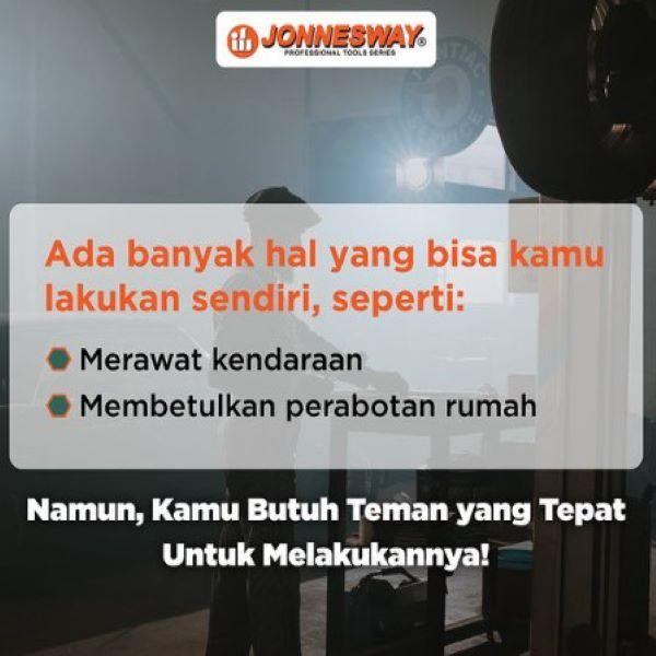 Jonnesway 19 Pcs Flexible Ratchet Driver Bit Socket Set - DR0219S