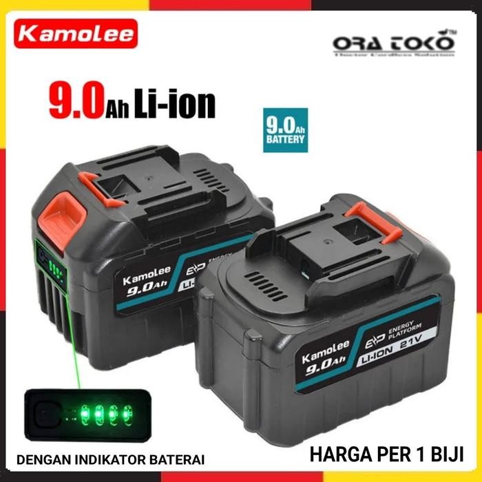 Baterai Bor Kamolee 3.0Ah - 9.0Ah Cordless Kamolee Baterai