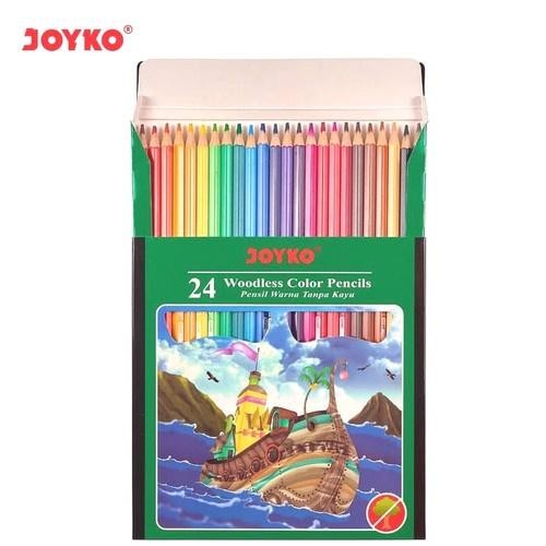 

Pensil Warna / Woodless Color Pencils CP104 24 Warna