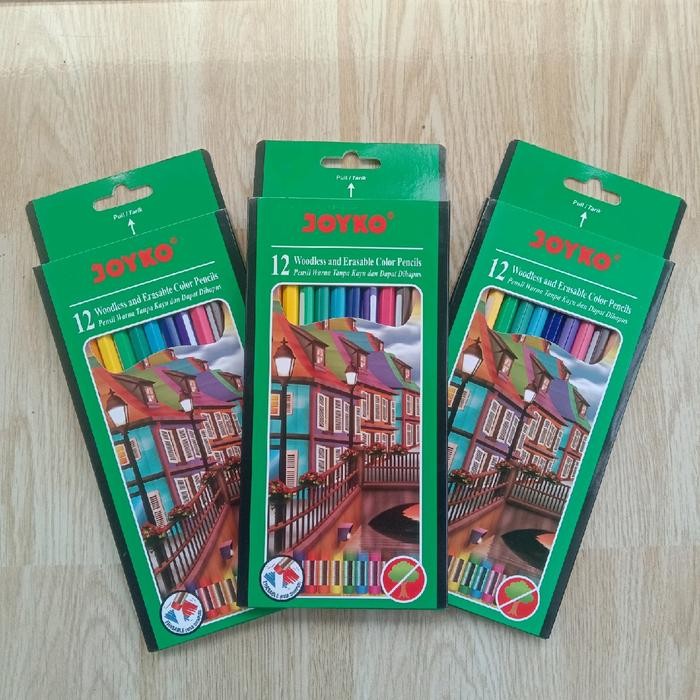 

pensil warna / pensil warna tanpa ku dan dapat dihapus 12 color