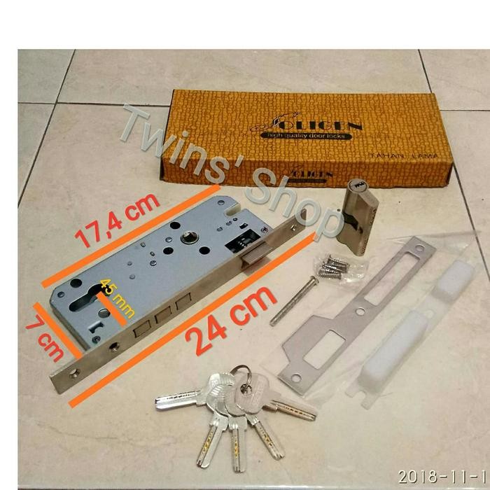 Limited Body Kunci Lidah Soligen 45 Mm / Lock Case / Kunci Pintu
