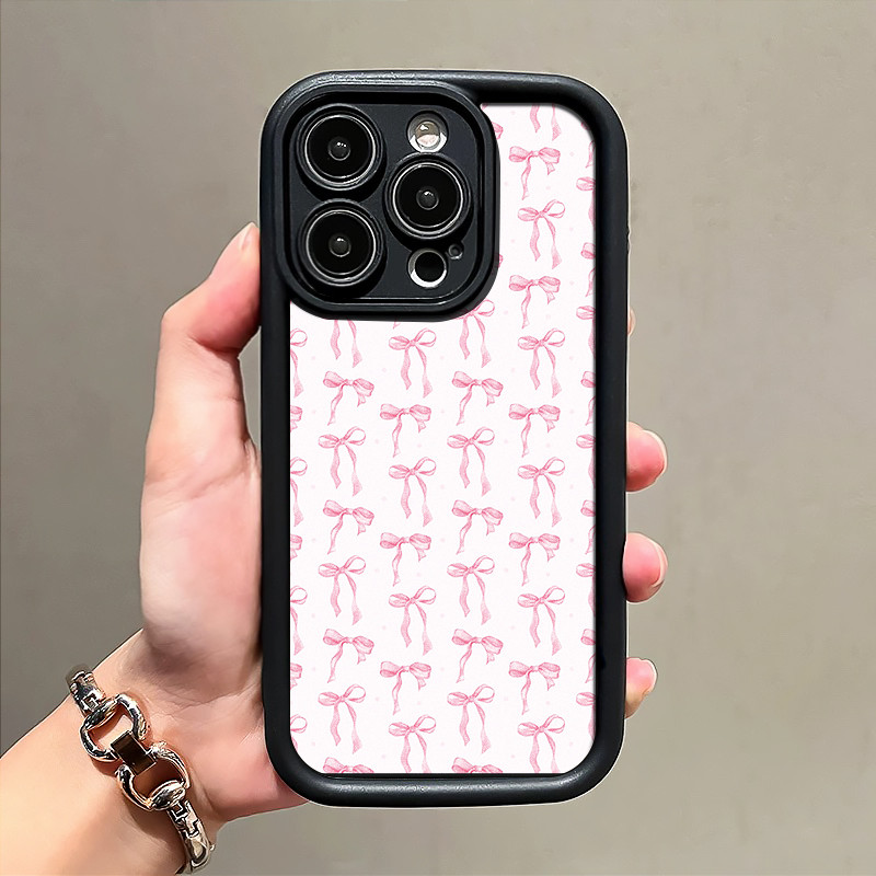 Candy Premium Busur Cewek Case Hp Redmi Redmi Note 14 4G 5G Pro Plus 13 13C 14T 13T Pro 11S X5 9C Po