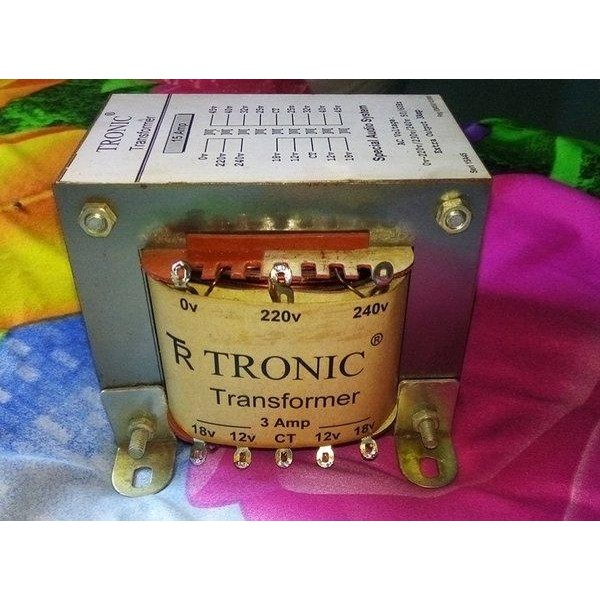 Trafo Tronic 15A Seri 15A Ct-45V +Ct 12-18V Trafo Merk Tronic