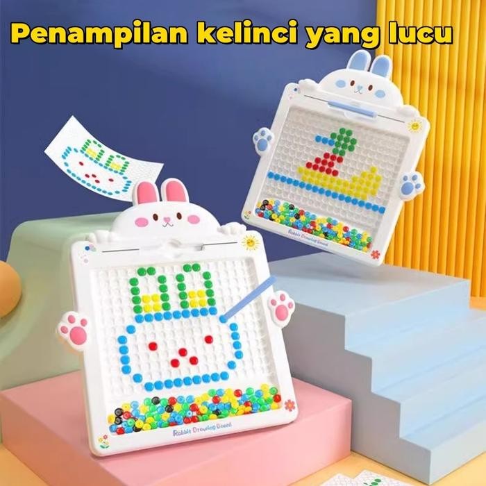 

DISKON JAKI BESAR PAPAN GAMBAR MAGNET MOTIF DINOSAURUS MAGNETIC DOT BOARD DRAWING MAINAN EDUKASI