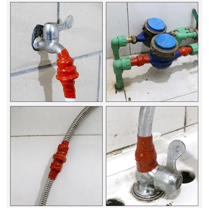 Lakban Isolasi Solasi Pipa Ledeng Waterproof / Lakban anti bocor