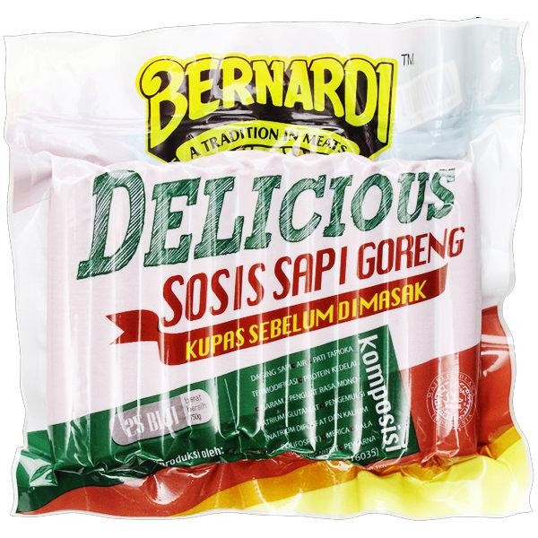 

Bernardi Delicious Sosis Sapi Goreng 25 Bj