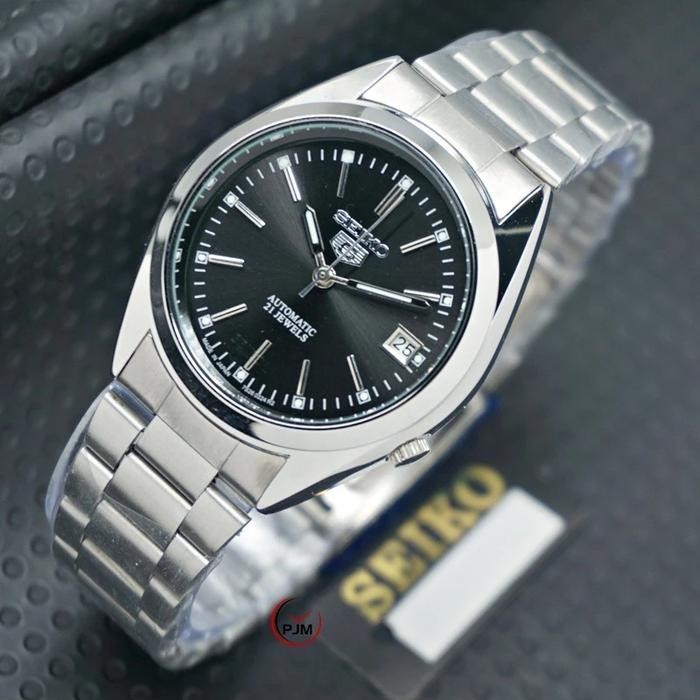 JAM TANGAN SEIKO 5 OTOMATIS TANGGAL AKTIF STRAP RANTAI BOX EXCLUSIVE JAM TANGAN AUTOMATIC SEIKO *