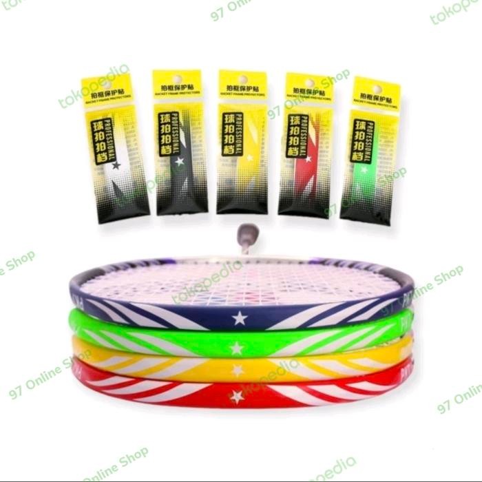 Stiker Pelindung Frame Raket / Stiker pelindung Kepala Raket Badminton