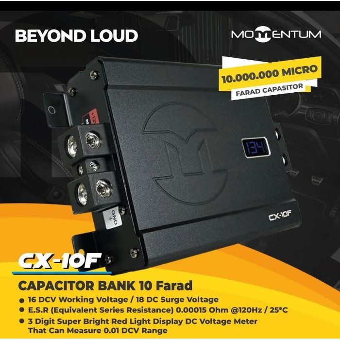 CAPACITOR DIGITAL MOMENTUM 10 FARAD CX10F