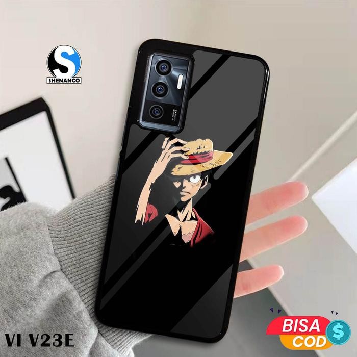 Shenan Case Vivo V23e V20se V20 V9 Terbaru Fashion Case Gambar Anime One Piece -13 - Estetik Casing