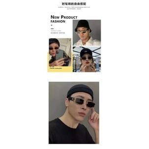 FAVORITE (KM37) Kacamata Persegi Panjang Ulzzang Unisex Viral Tik Tok