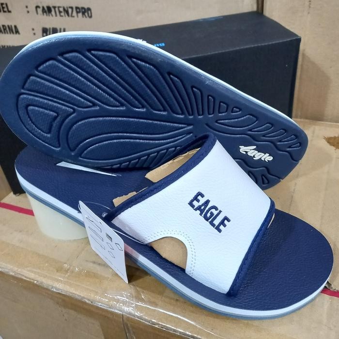 sandal slop pria Eagle summer original putih