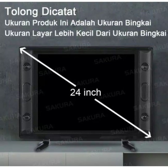 TV LED 24 INCH FULL HD GARANSI 1 TAHUN
