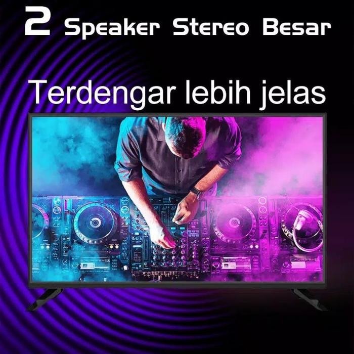 TV LED 25 INCH BISA USB-HDMI-VGA-ANTENA-TELEVISI